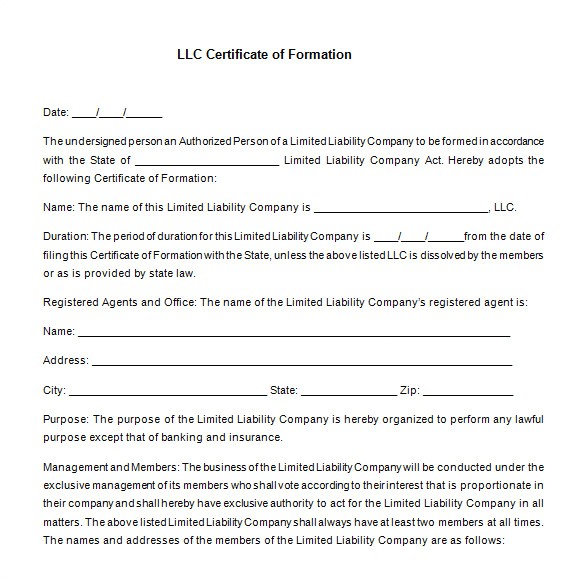 membership certificate template