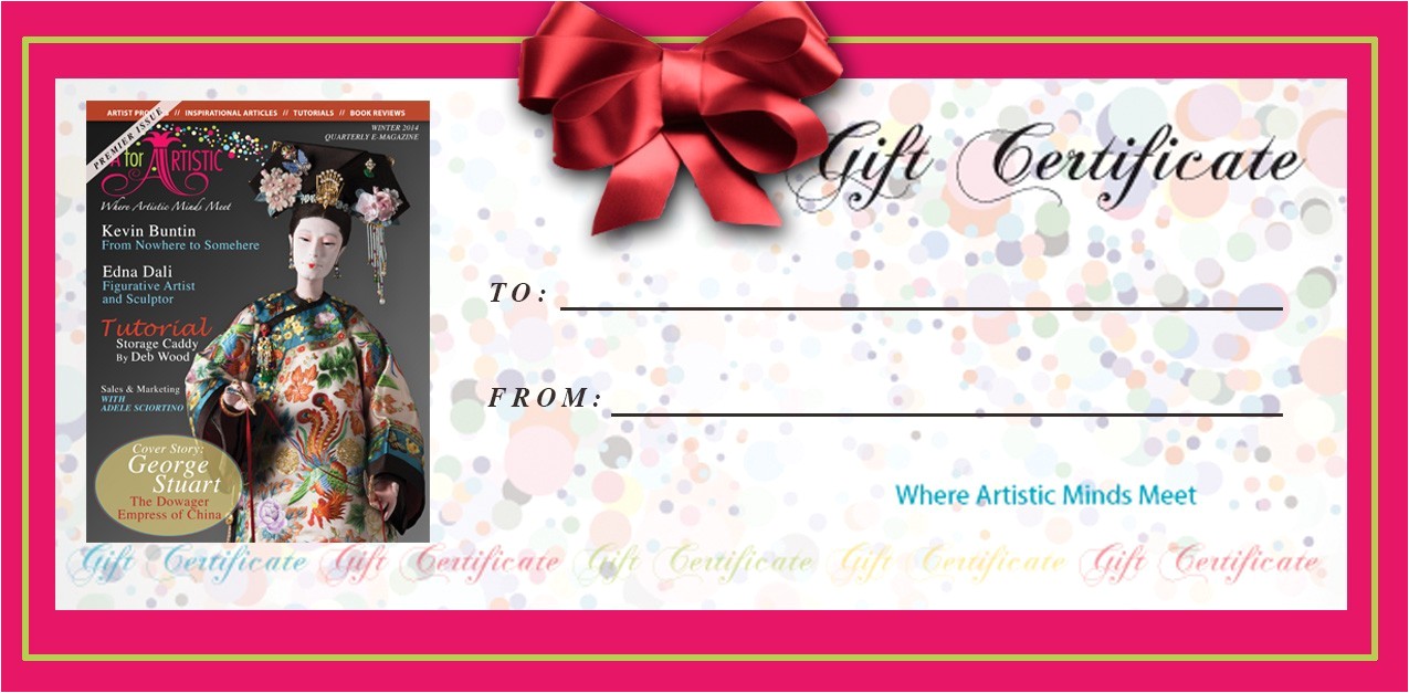 2014 subscription e magazine gift certificate