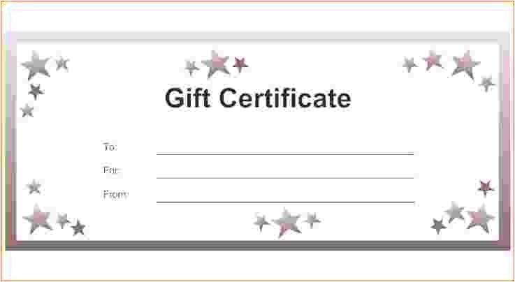 make your own gift certificate