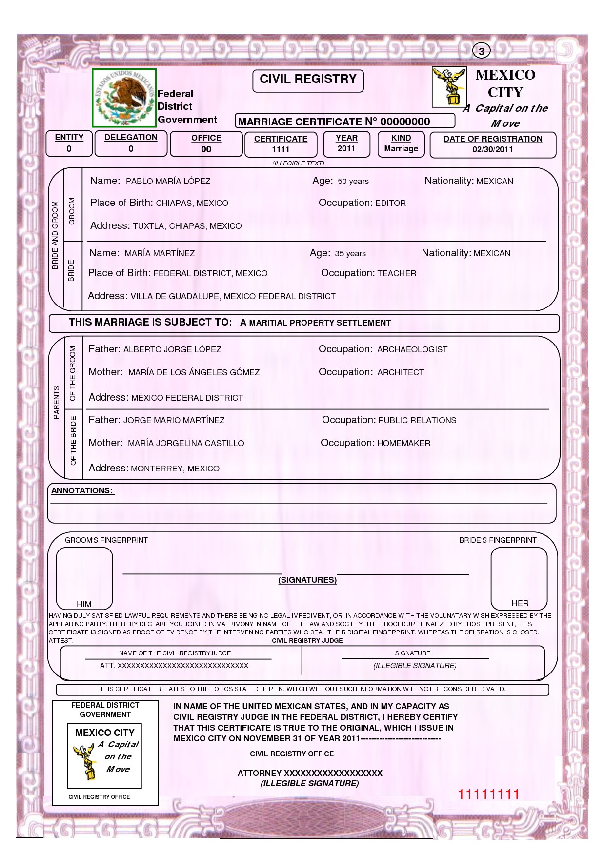 Mexican Birth Certificate Template Best Photos Of Mexico Birth Certificate Template Mexican