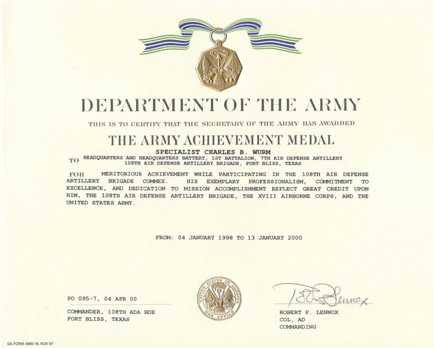 Military Award Certificate Template 26 Images Of Army Award Template Paigin Com