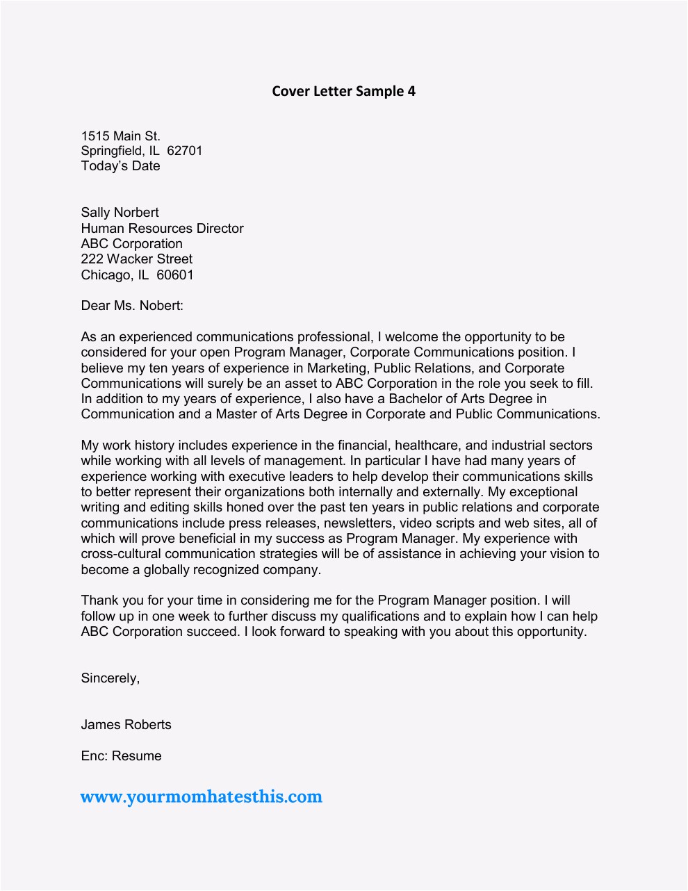 Program Director Cover Letter Template Download Cover Letter Samples