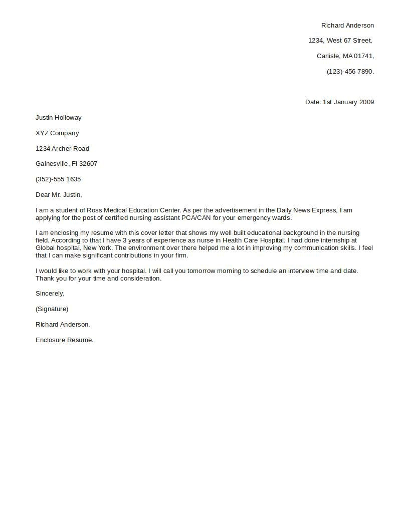 Sample Resume Cover Letter Template Sample Cover Letters Resume Cv