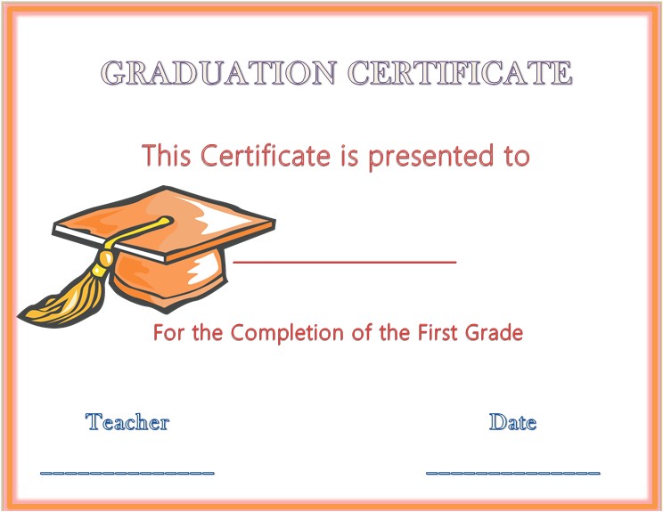 13 graduation certificate templates