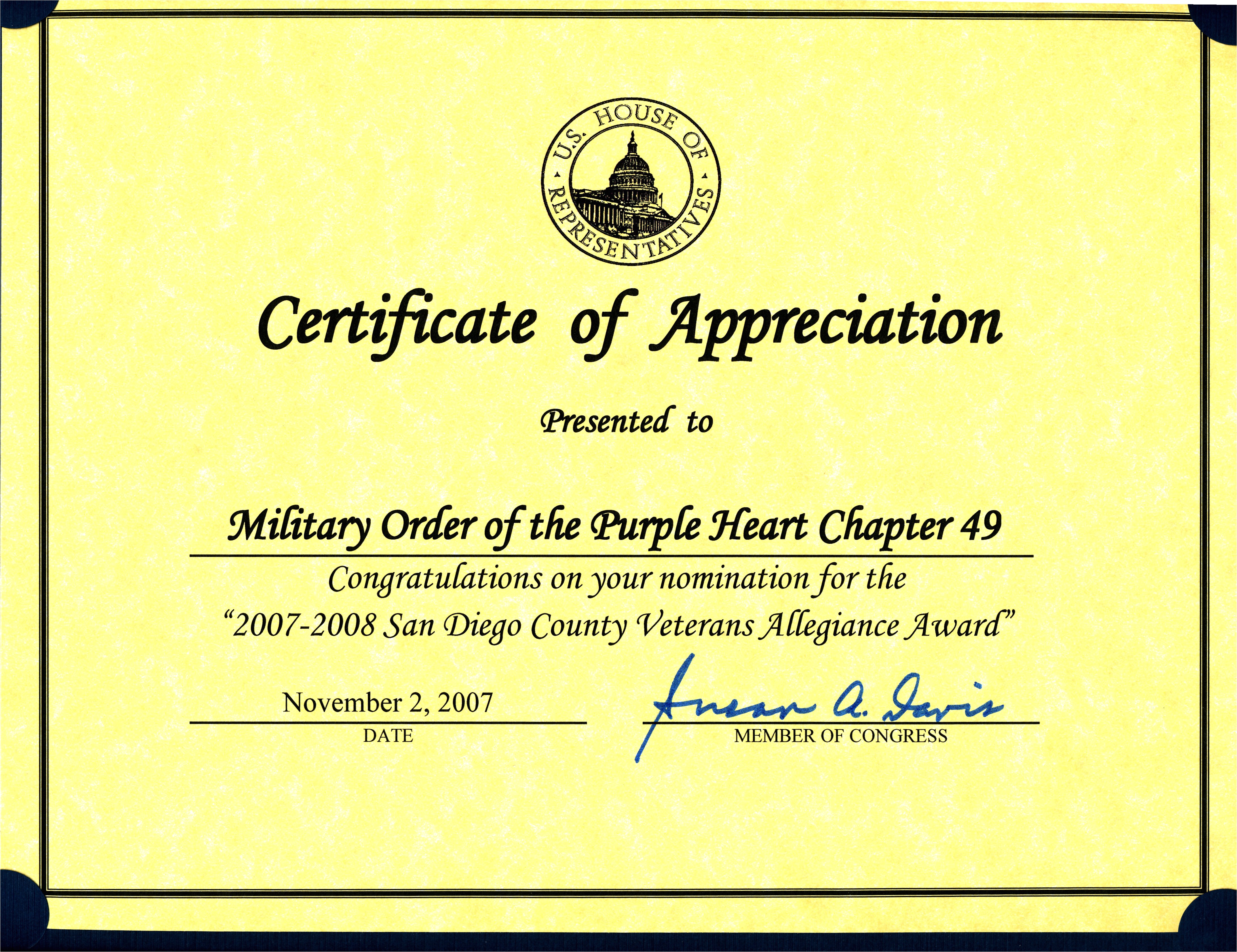 post veterans certificate of appreciation template 480186