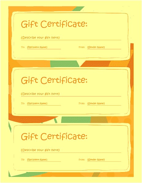gift certificate sample wording page2