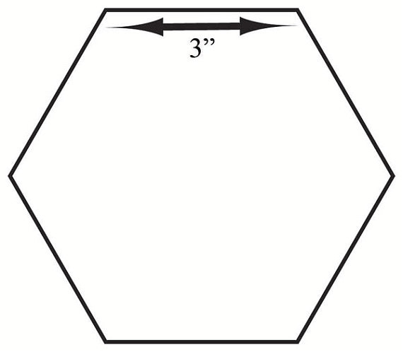 post 3 inch hexagon template printable 283723