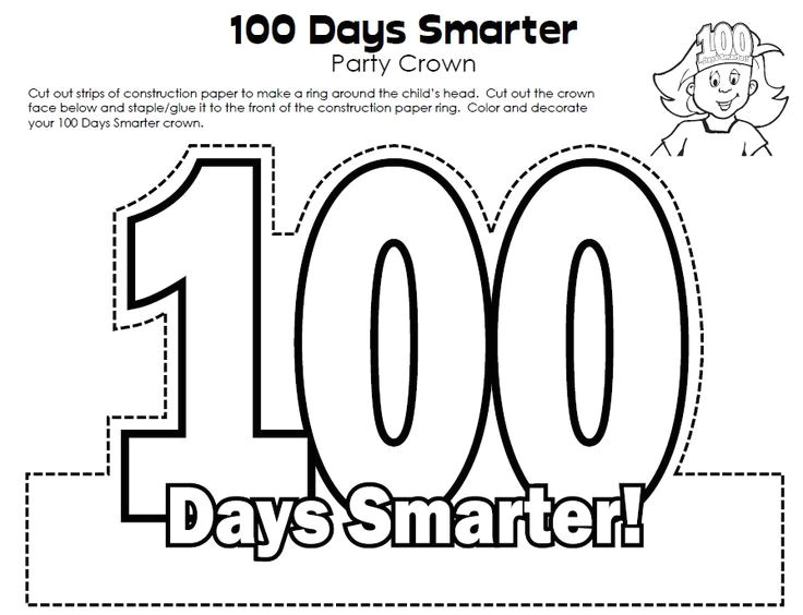 100 days of fitness clipart