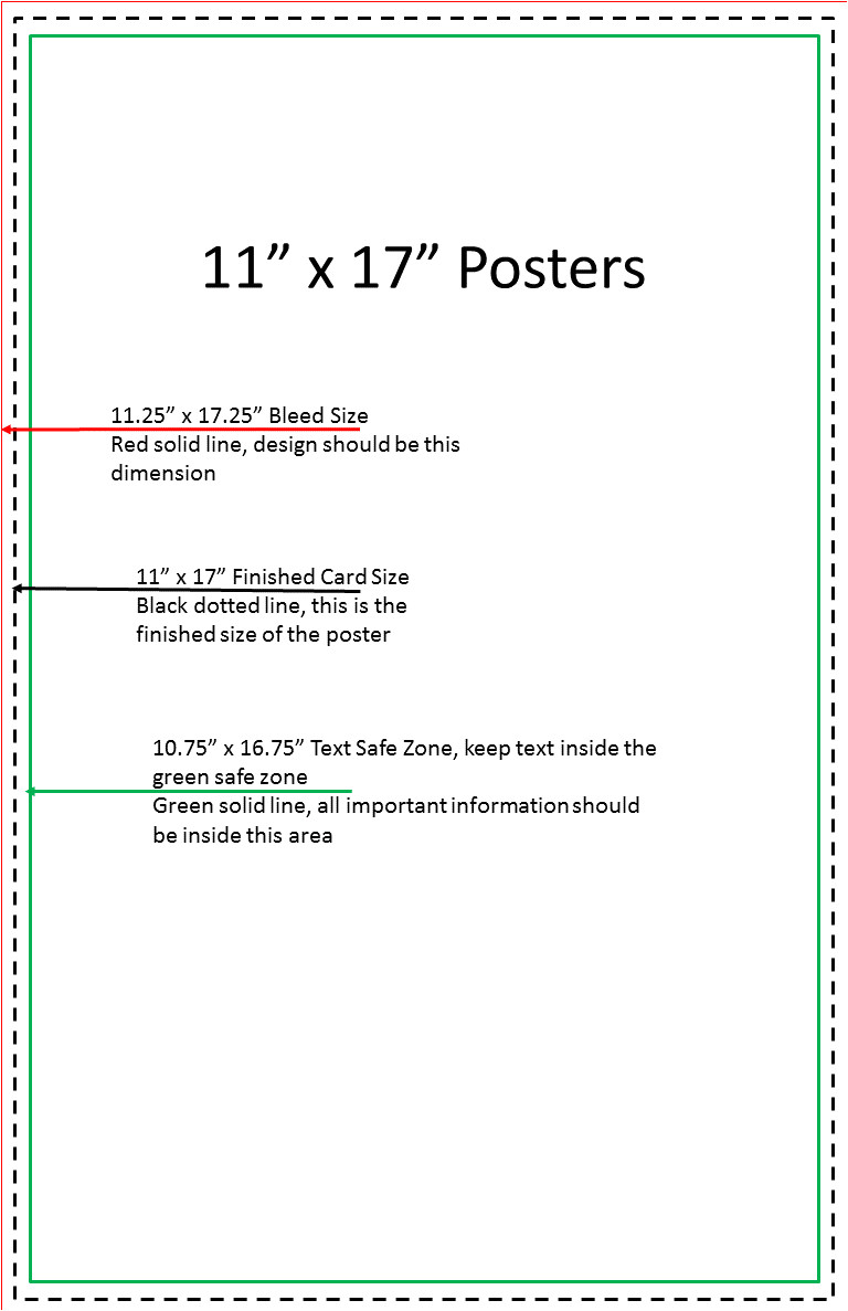 11x17 poster template photoshop