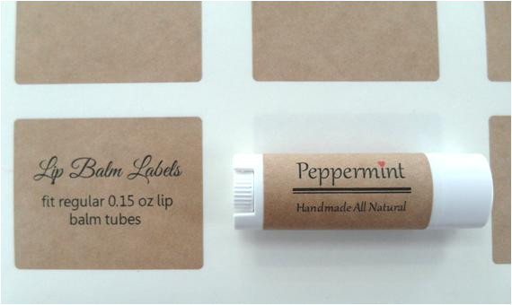 2.125 X 1.6875 Label Template Kraft Lip Balm Label Kraft Label 2 125 Quot X 1 6875 Quot From