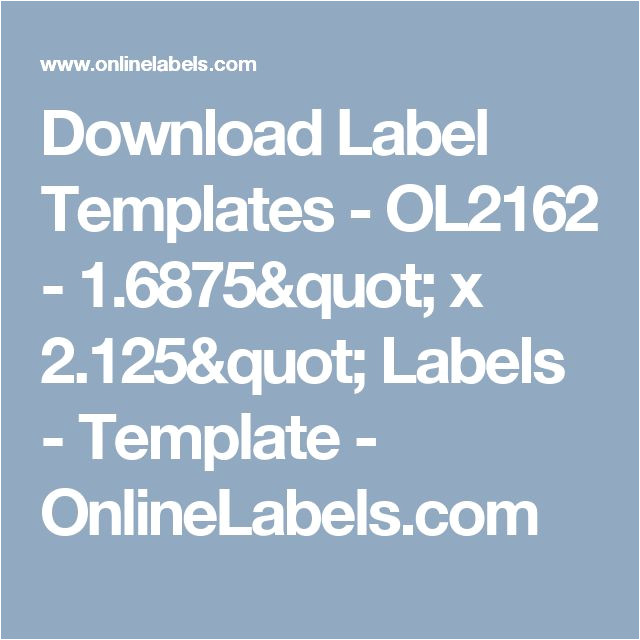 label templates