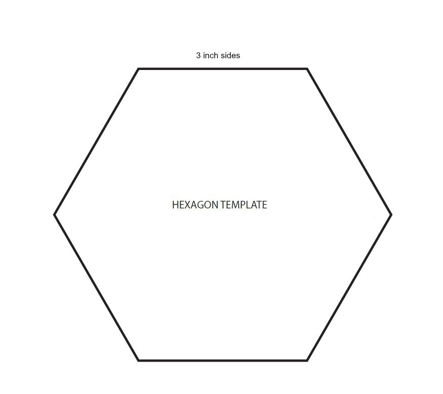 hexagon fabric tray