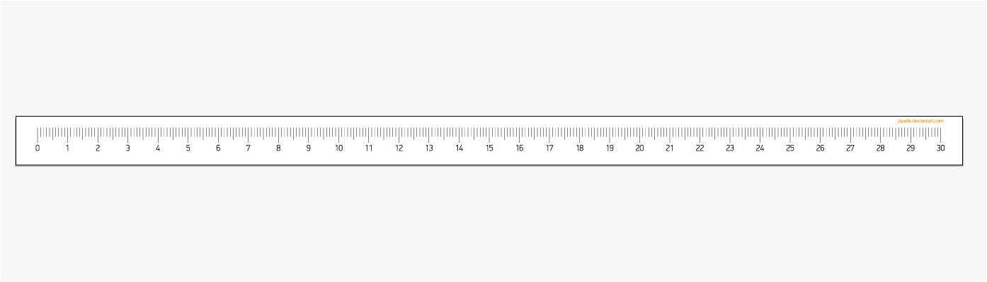 30 cm vectoral ruler 270518623
