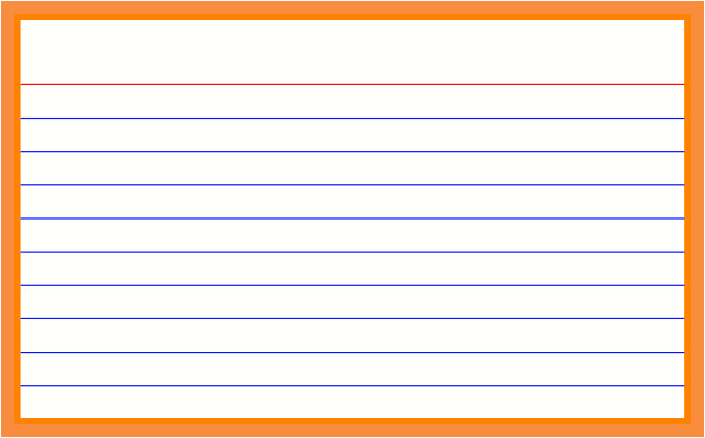 5 6 index cards template