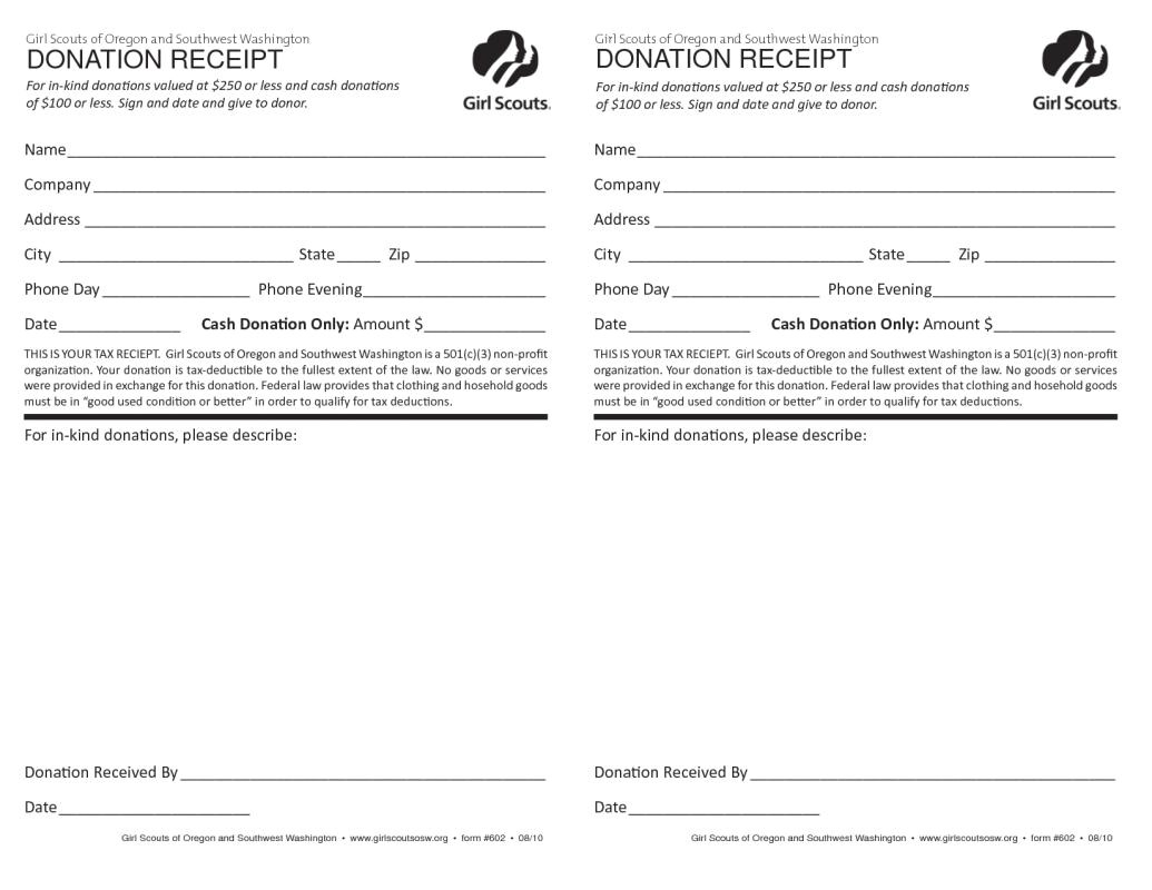 501c3 donation receipt