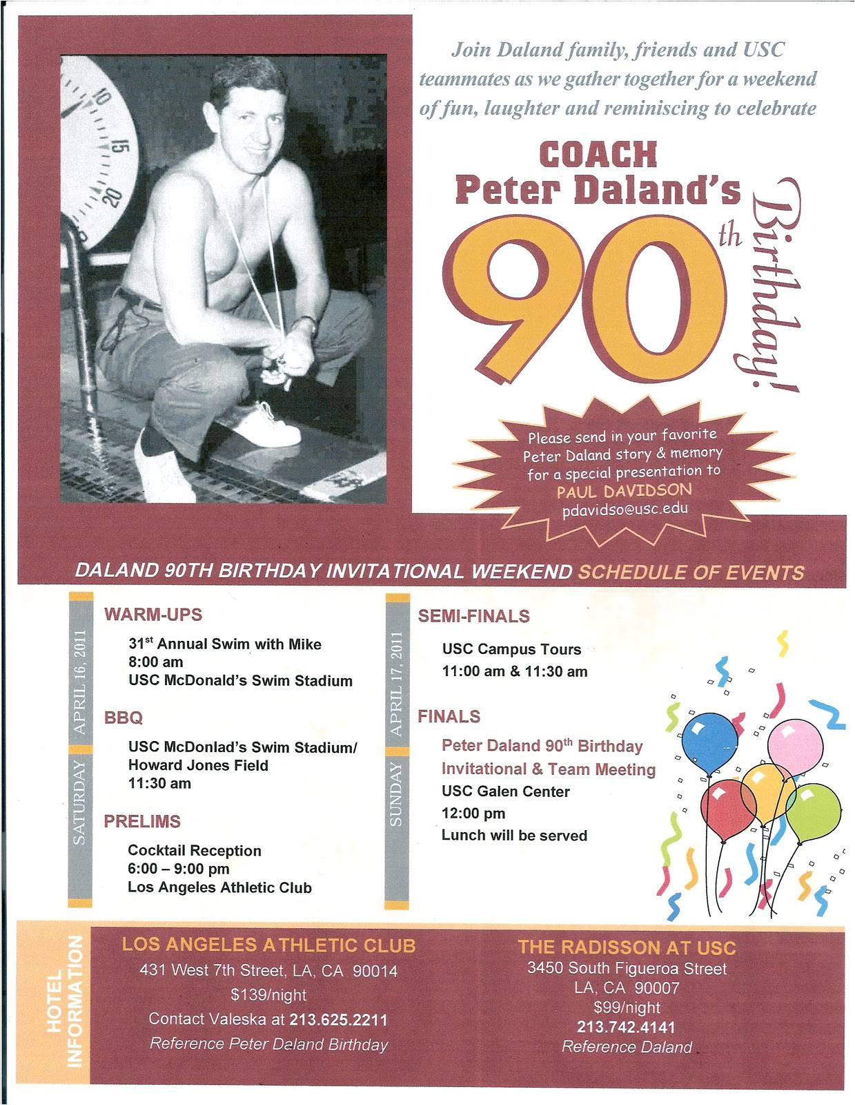 90th birthday party invitations