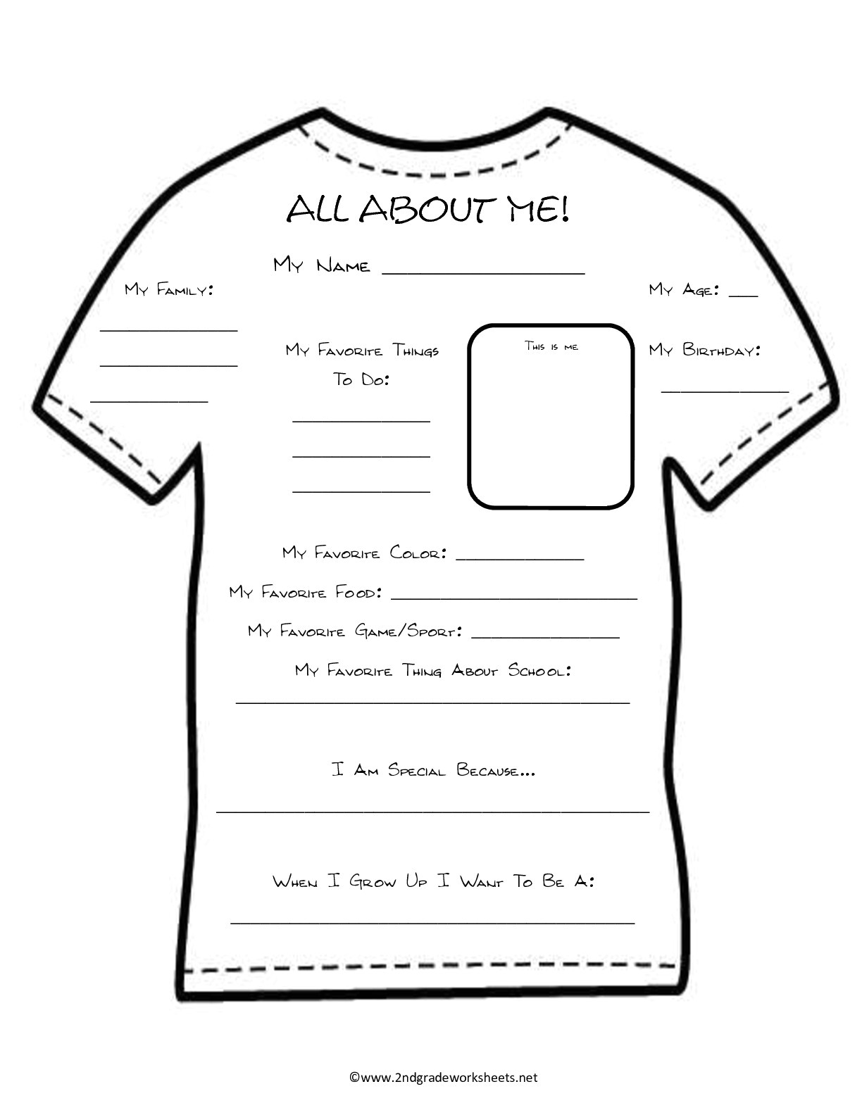 post free printable all about me posters 31591
