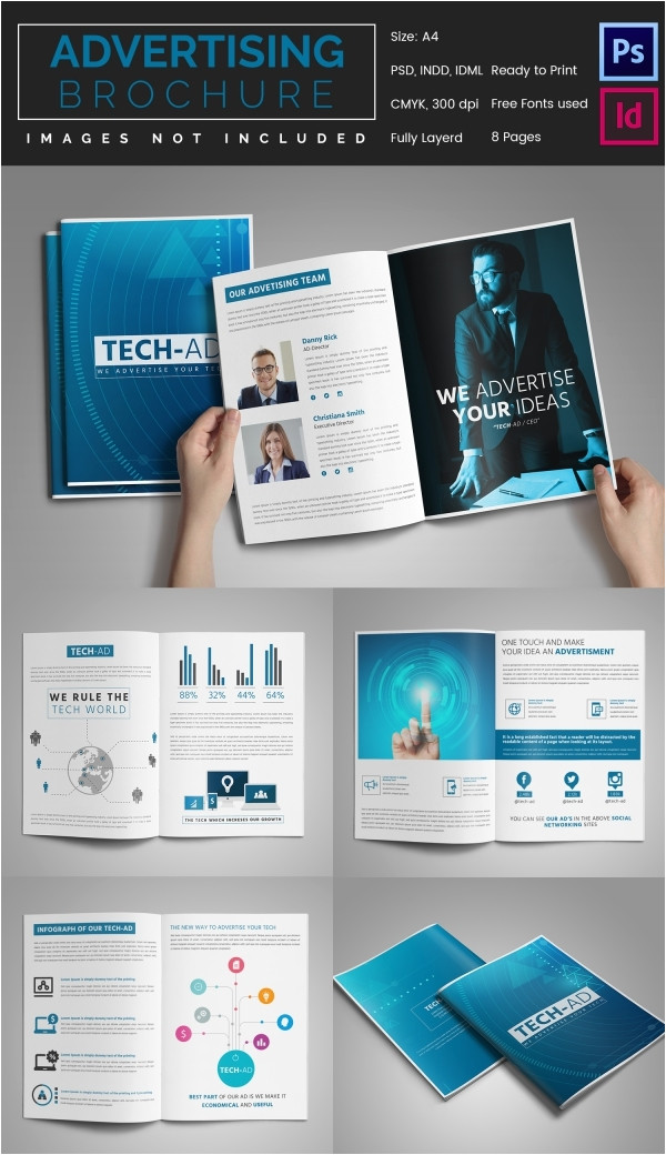 Advertising Pamphlet Template 26 Best Advertising Brochure Templates Free Premium