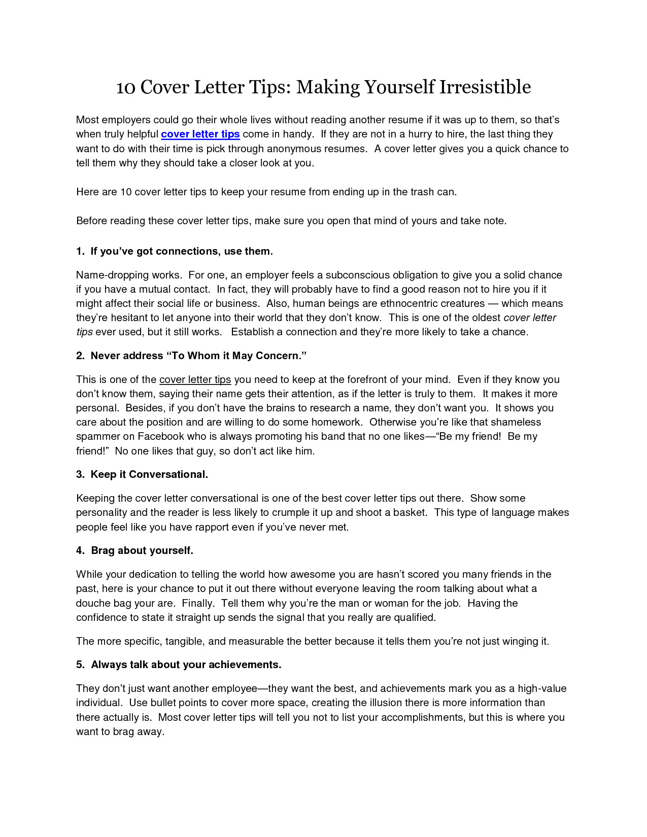 Advice On Cover Letters Cover Letter Advice Crna Cover Letter
