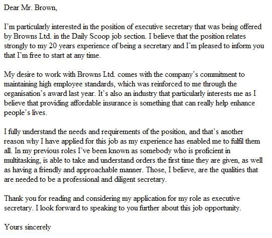 cover letter advice 2