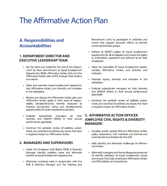 Affirmative Action Policy Template Download Guerrilla Marketing for Consultants Breakthrough