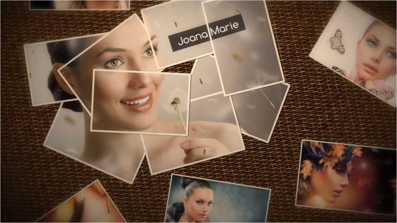 After Effects Photo Montage Template Photo Collage after Effects Template V1 Youtube