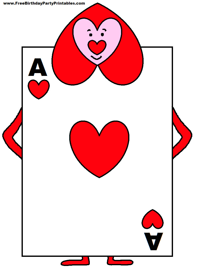 Alice In Wonderland Card soldiers Template Playing Card soldiers From Alice In Wonderland Yahoo