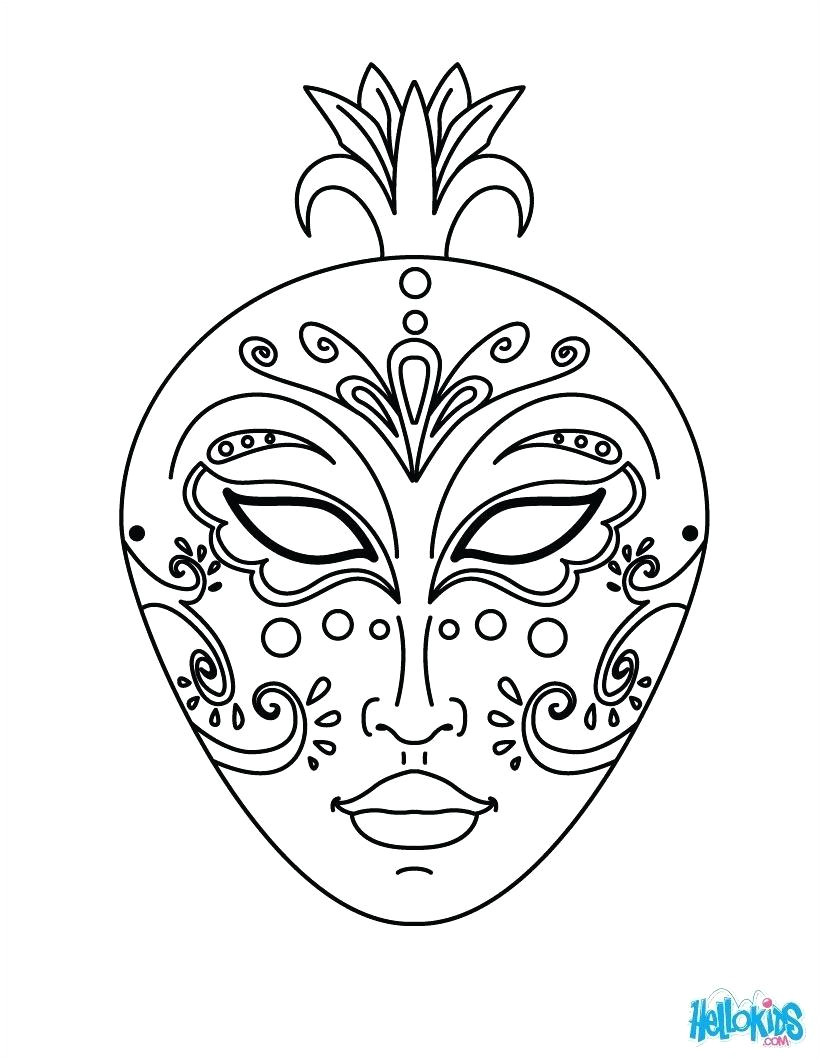 Ancient Greek Mask Template Modern Greek Mask Template Vignette Example Resume and