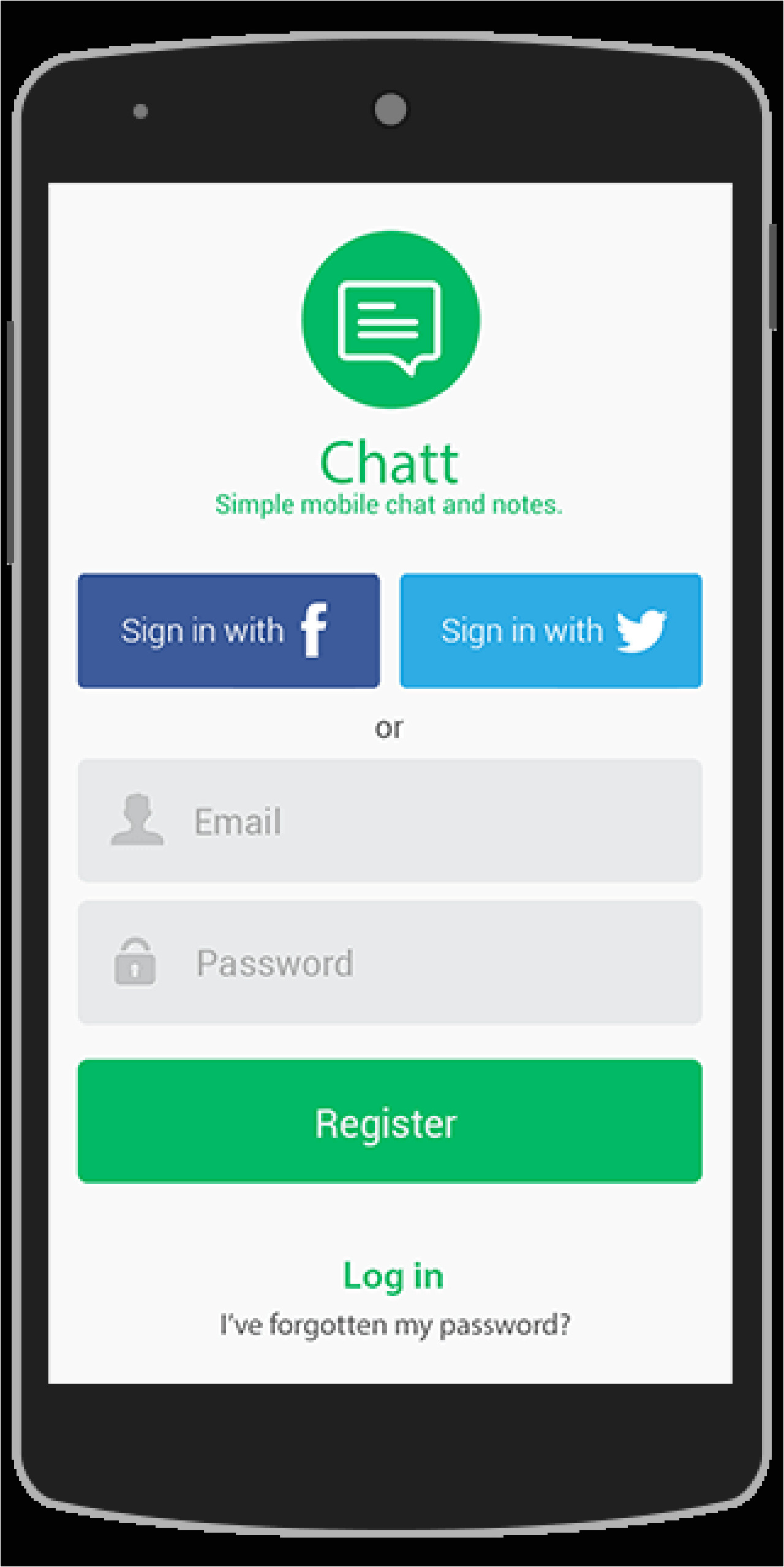 chatt android app template 2769
