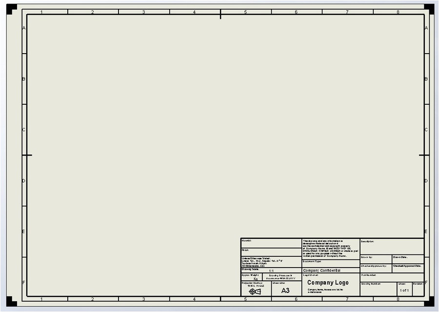 autocad mechanical drawing templates free download