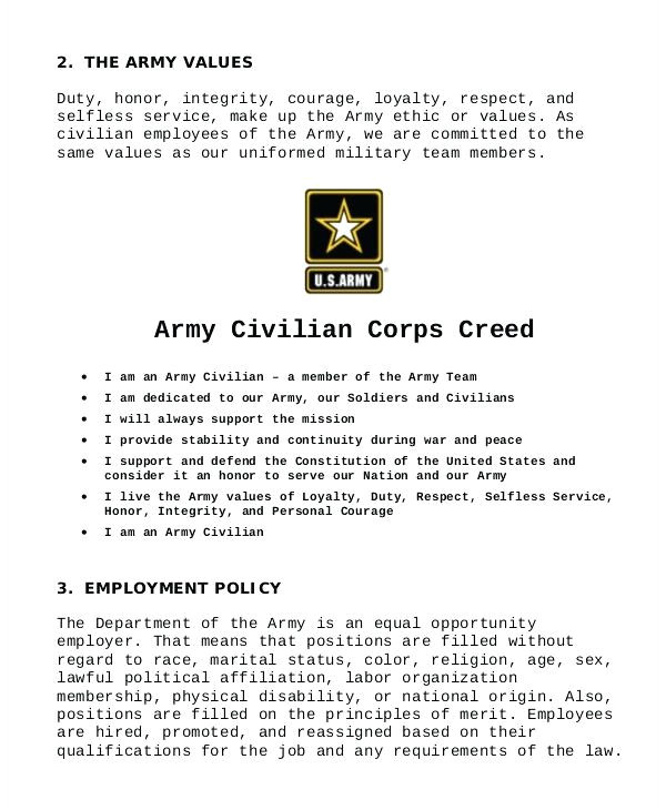 army continuity book template