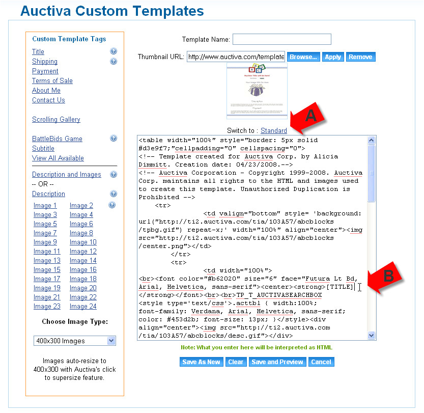 tutorial id customize listing template faq 1