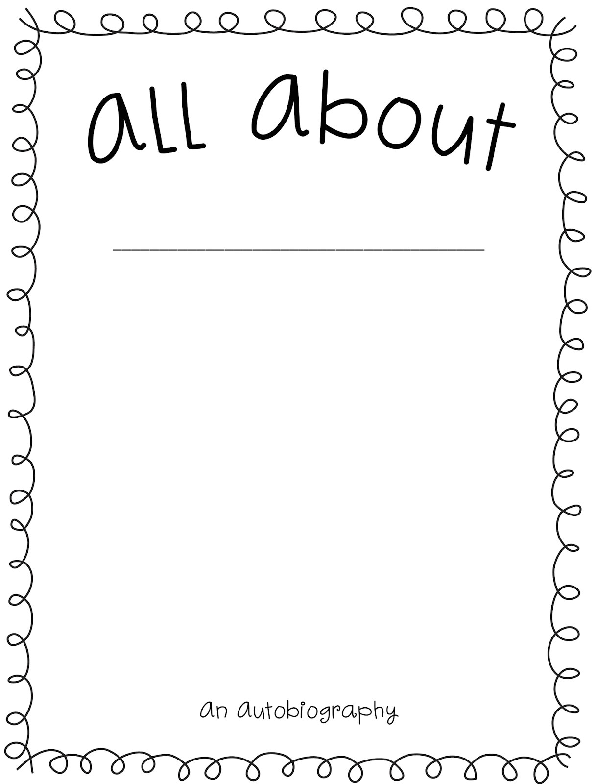 Autobiography Cover Page Template Autobiography Cover Page Example Www Pixshark Com