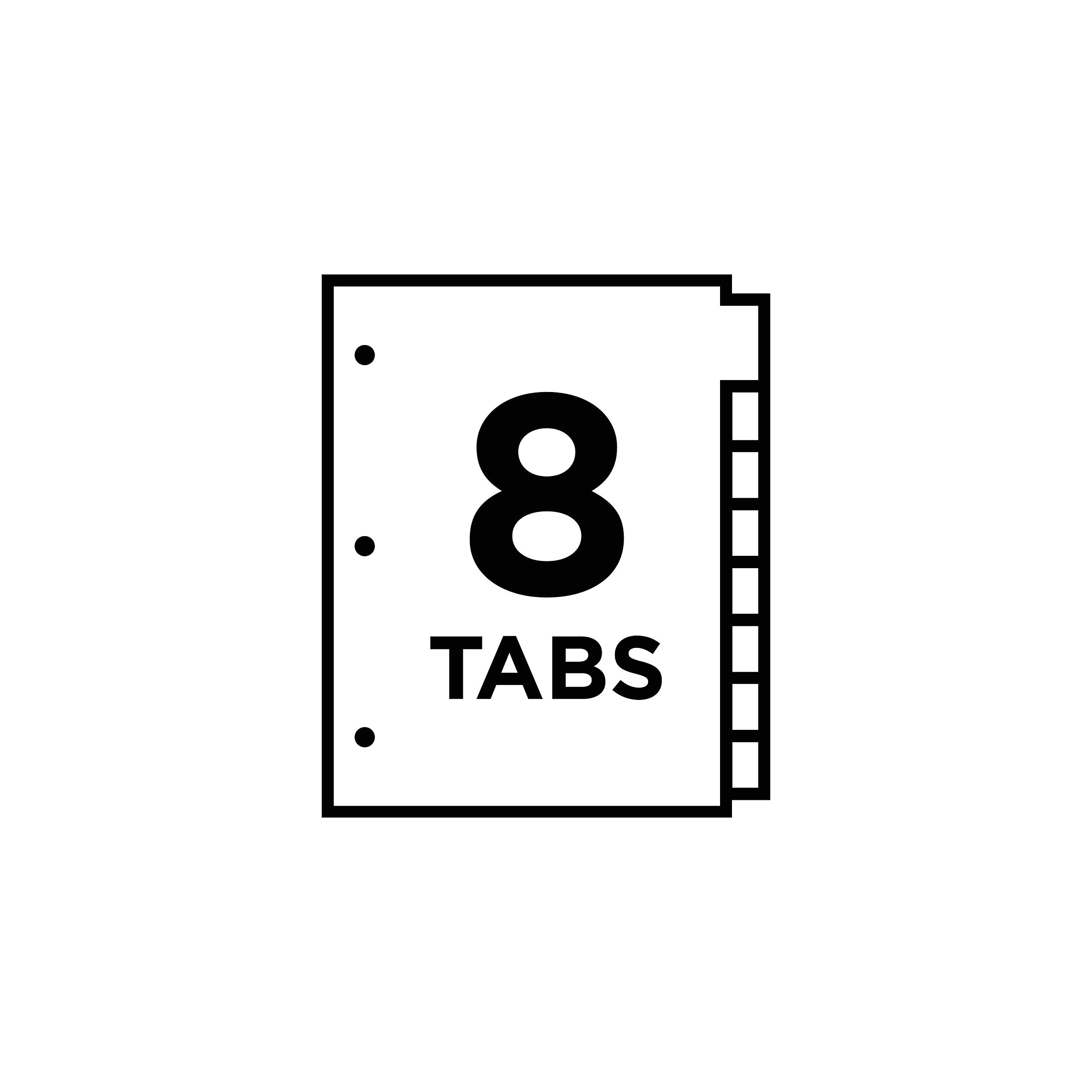 avery big tab insertable plastic dividers 8 12 x 11