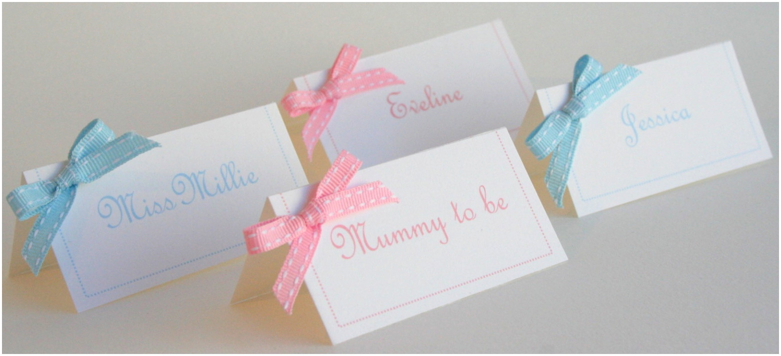 Baby Shower Place Cards Template 10 Baby Shower Place Cards Template Zouiw Templatesz234