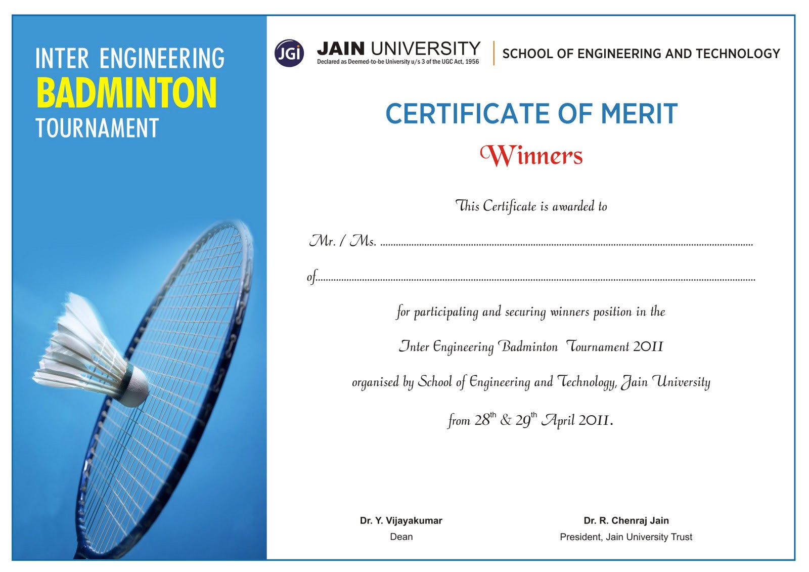 Badminton Certificate Template Shoelace Designs June 2011