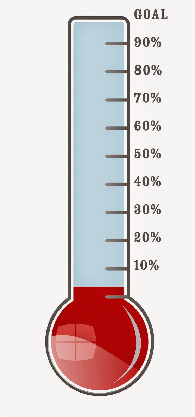 fundraising thermometer printable