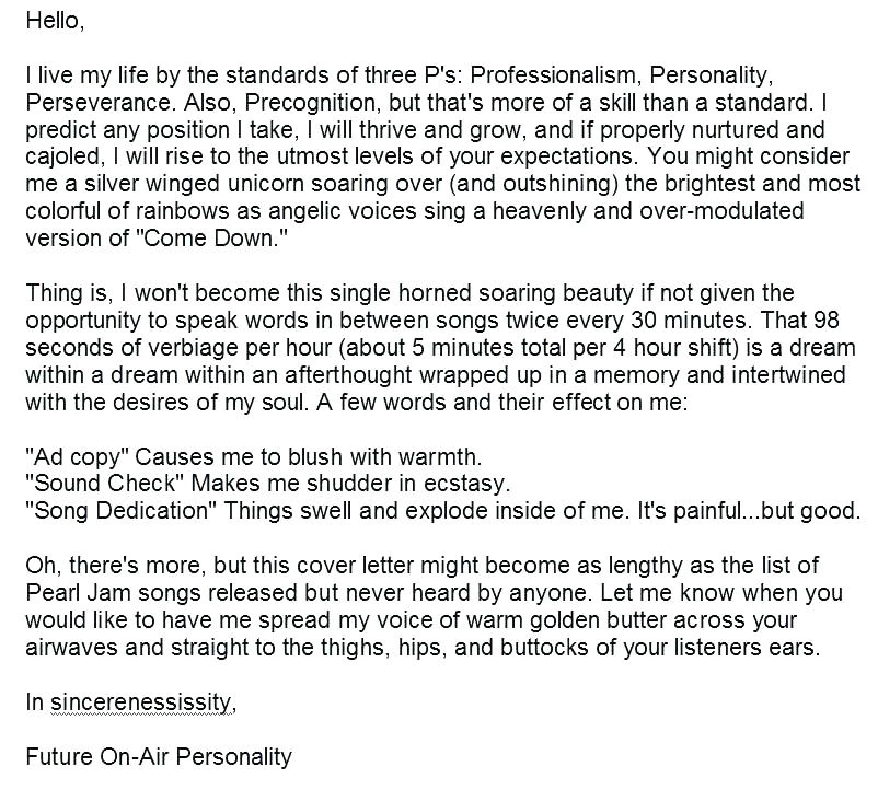 the best cover letter i ve ever read