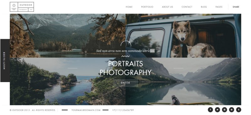 best photography themes
