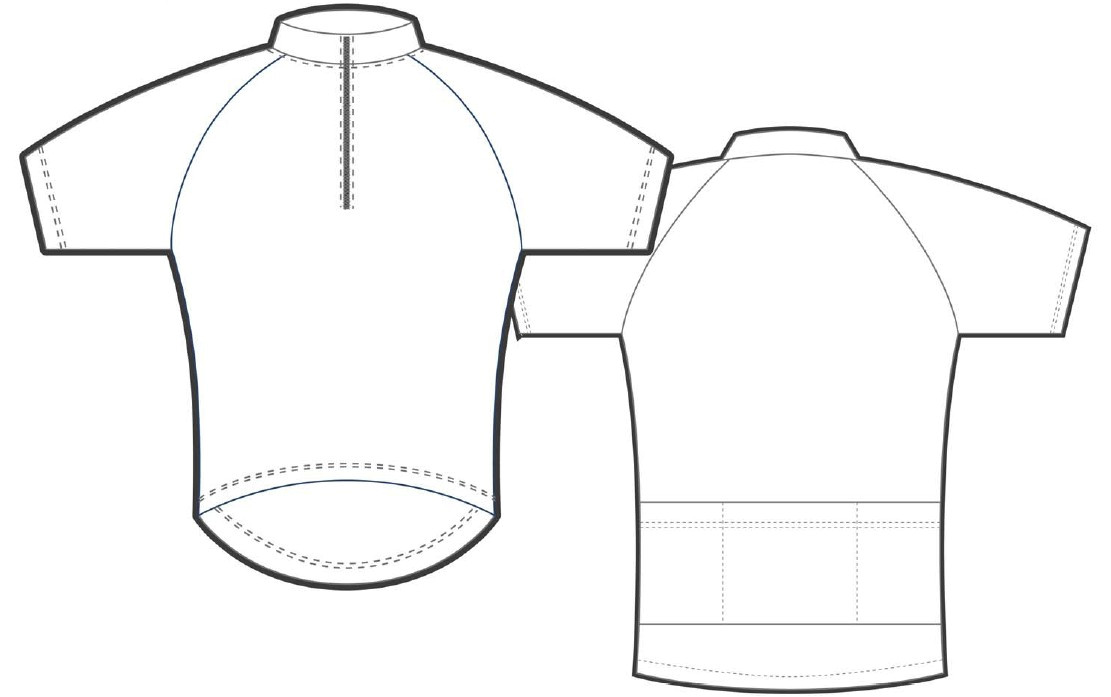 cycling jerseys design template
