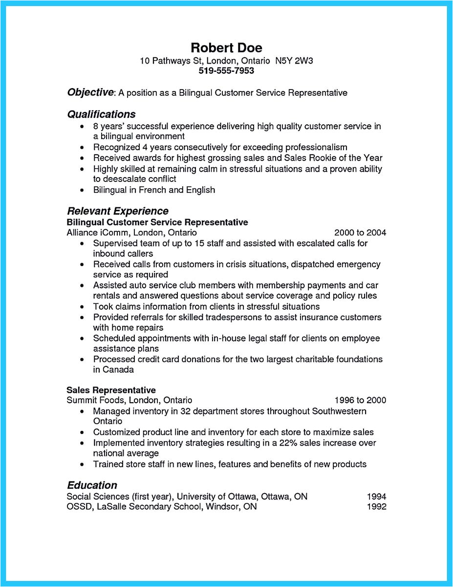 breathtaking facts bilingual resume must know