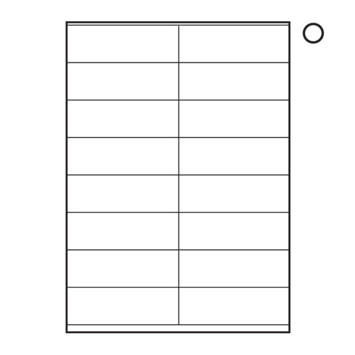 blank shipping label template