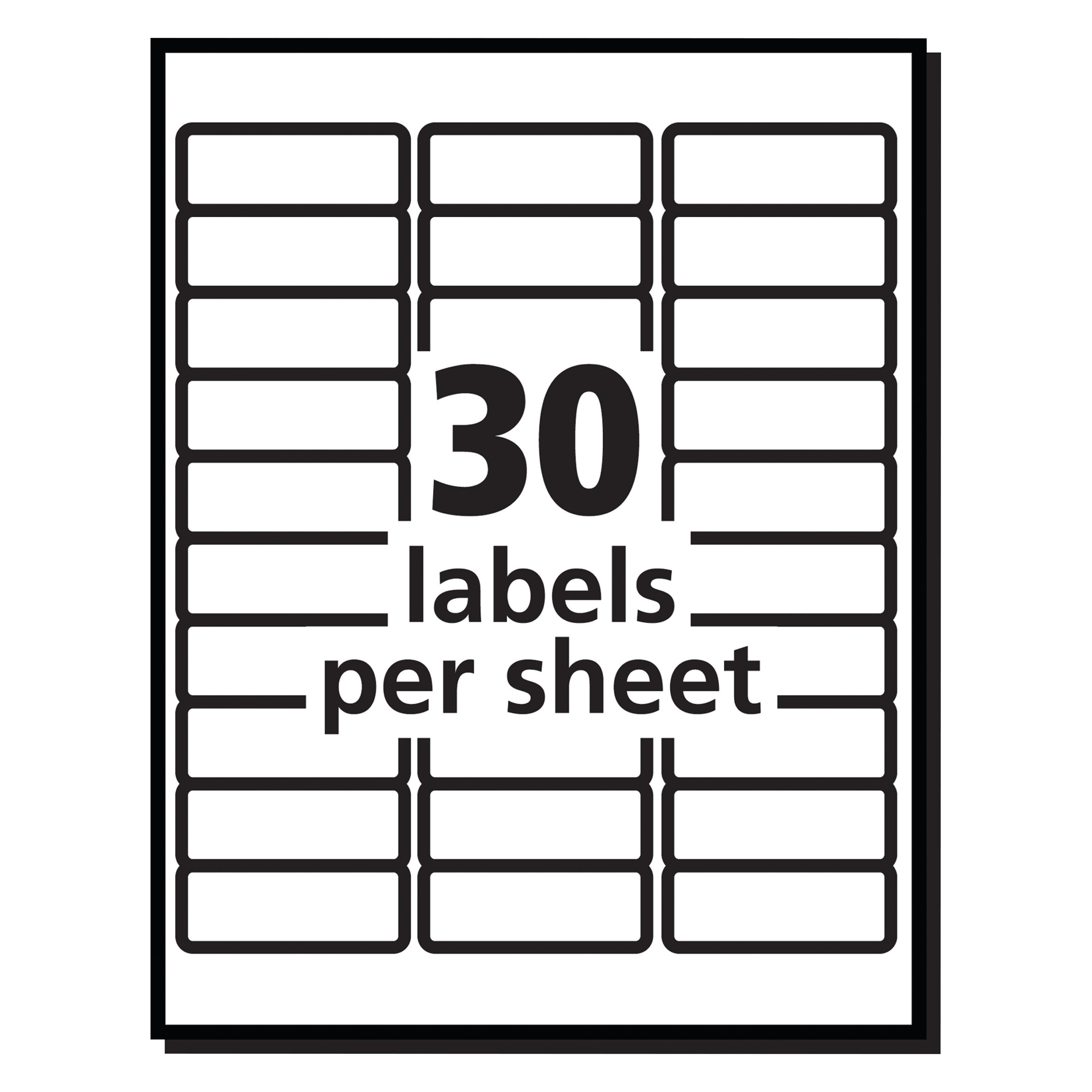free printable return address labels