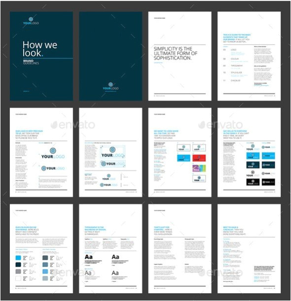 23 best brand guidelines templates psd indesign download