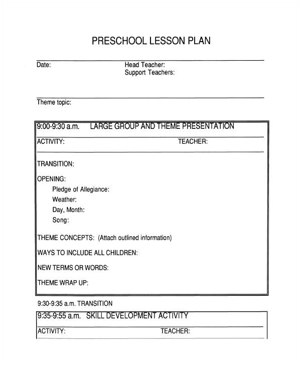 british council lesson plan template 49 examples of lesson plans 2