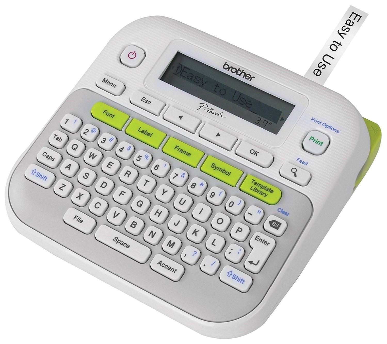 brother p touch pt d210 handheld label printer