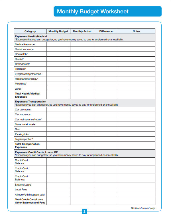 Budgeting Sheets Template 11 Home Budget Samples Sample Templates