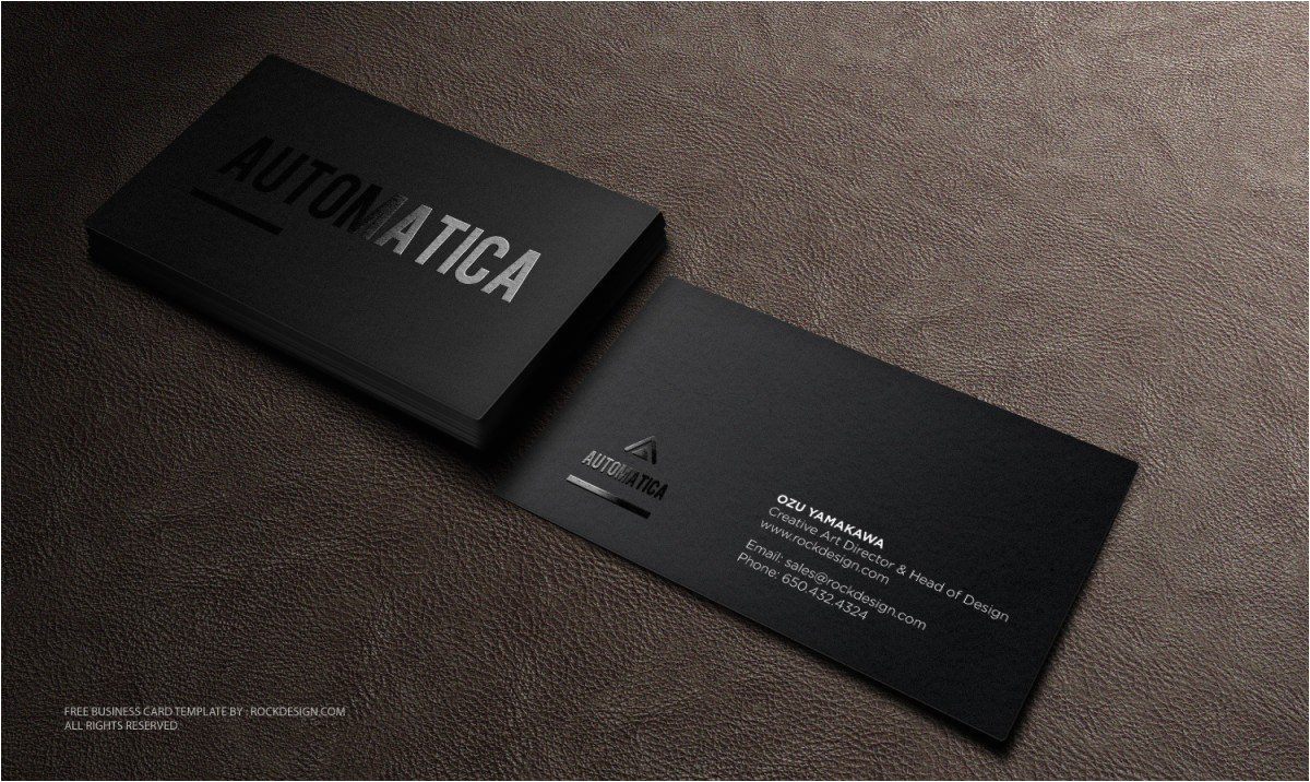 business card template illustrator