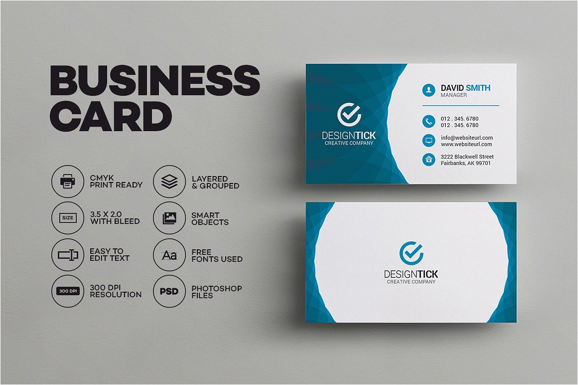 600872 modern business card template