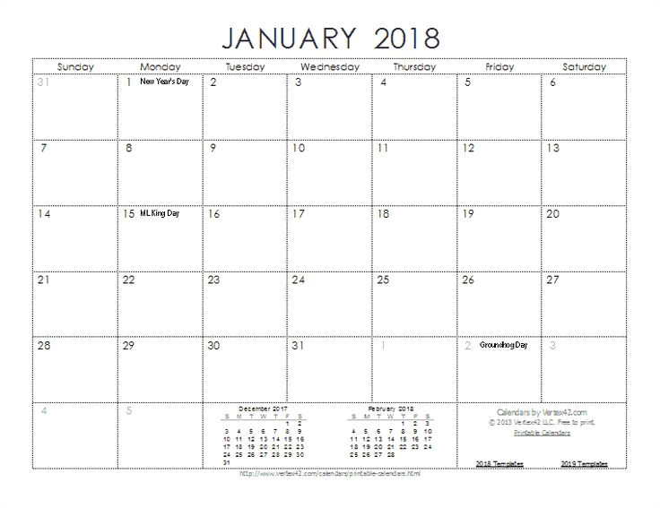 free printable calendar templates